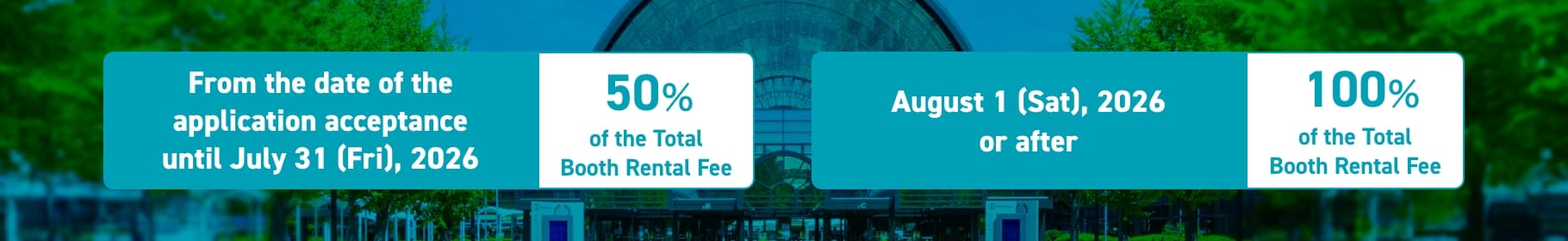 Changes or Cancellation of the Exhibition Contract